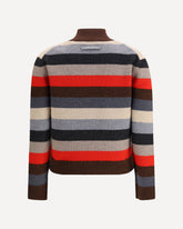 Merino Wool Turtleneck Sweater - MULTICOLOUR | Base Blu