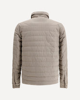 Quilted Jacket - GREY | Base Blu