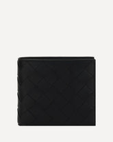 Intrecciato Wallet - BLACK | Base Blu