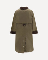Waxed Coat - GREEN | Base Blu