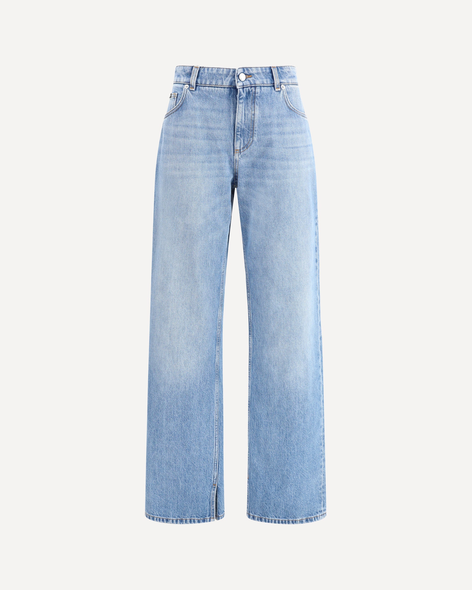 DOLCE & GABBANA Straight Jeans LIGHT BLUE | Base Blu