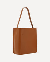 Leather Tote Bag - BROWN | Base Blu
