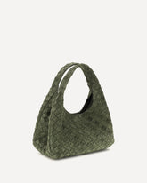 Small Campana Shoulder Bag - GREEN | Base Blu