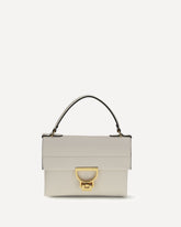 Borsa a Mano Arlettis mini - CREMA  | Base Blu