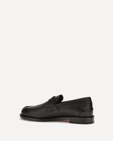 Plato leather Loafers - BLACK | Base Blu