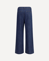 Halona wide leg Jeans - BLUE | Base Blu