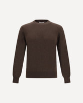 Cashmere Sweater - BROWN | Base Blu