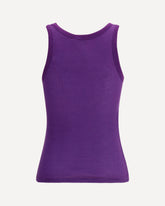 Ribbed wool Top - PURPLE | Base Blu