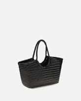 Large Nantucket Tote Bag - BLACK | Base Blu