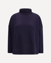Wool turtleneck Sweater - BLUE | Base Blu