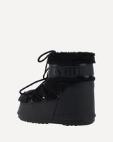 Icon Low Faux Fur Boots - BLACK | Base Blu