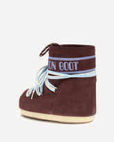 Stivali Icon Low in pelle scamosciata - VIOLA | Base Blu