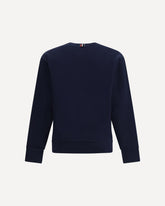 Colorblock Crewneck Sweatshirt with 4-bar detail - MULTICOLOUR | Base Blu