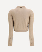 Cardigan Wrapped hybrid - BEIGE | Base Blu