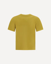 Maglione polo in cashmere n°198 Salamander - GIALLO | Base Blu