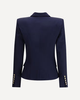Double-breasted Blazer - BLUE | Base Blu