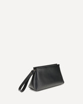 Leather Day Pouch - BLACK | Base Blu