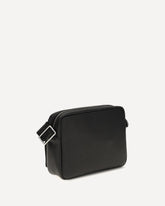 Pebble Messenger medium Bag - BLACK | Base Blu