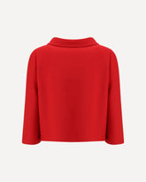 Heart-shaped button Blazer - RED | Base Blu