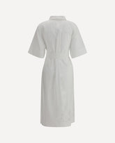Tunic Dress with embroidery - WHITE | Base Blu