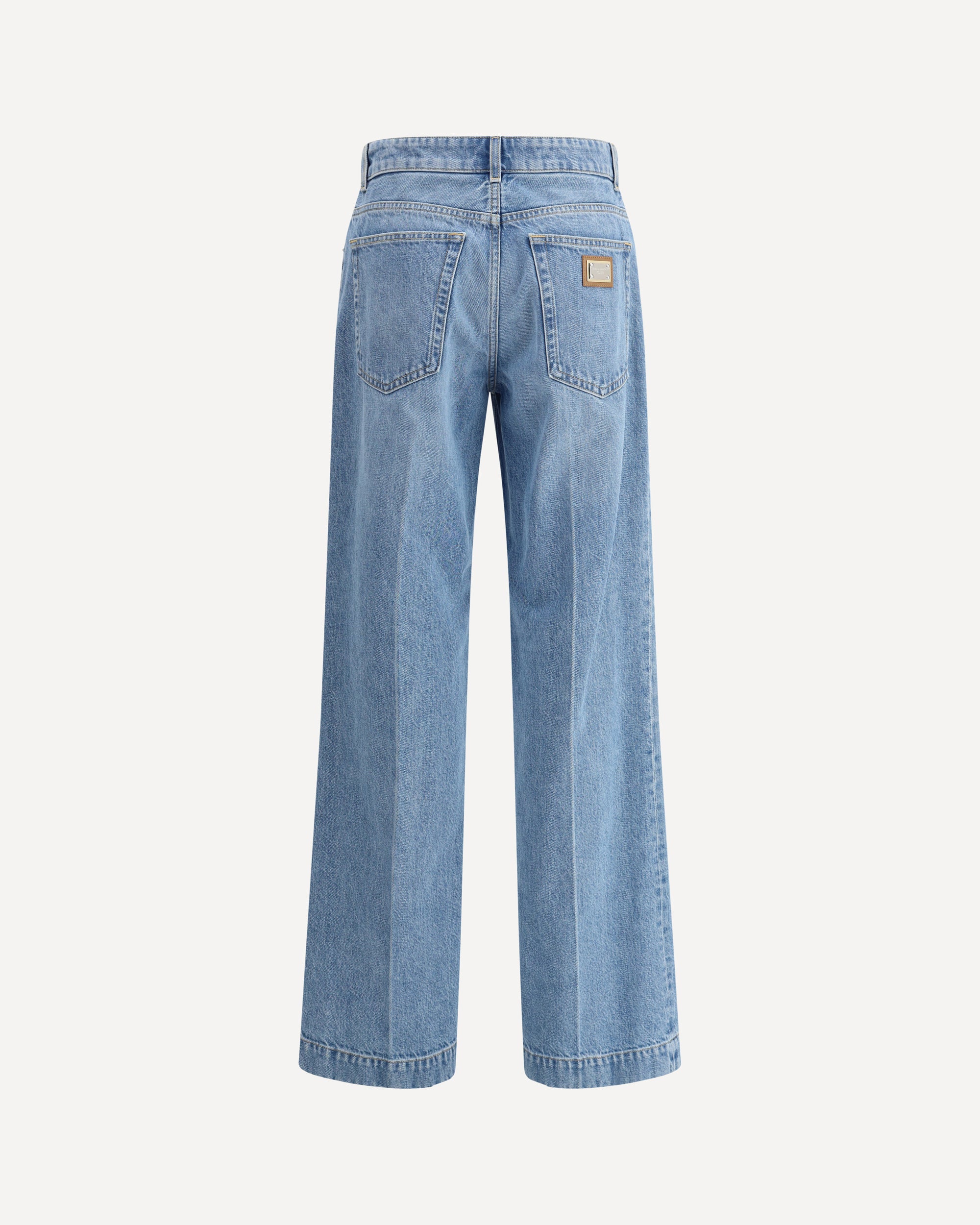 DOLCE & GABBANA Straight Jeans LIGHT BLUE | Base Blu
