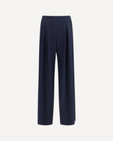 Palude wide-leg Pants - BLUE | Base Blu