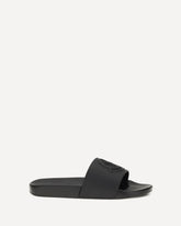 Basile Rubber Slippers - BLACK | Base Blu