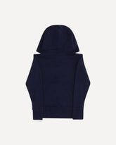 Long-sleeve hooded Sweatshirt - BLUE | Base Blu