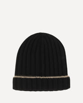 Cappello beanie  - NERO | Base Blu