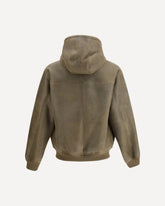 Leather bomber Jacket - BROWN | Base Blu