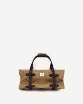 Small Rugged Twill Travel Bag - BEIGE | Base Blu