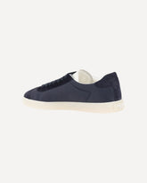 Logoed Sneakers -  Base Blu