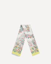 Printed silk Twill Scarf - MULTICOLOUR | Base Blu