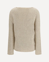 Nitha cashmere Sweater - BEIGE | Base Blu