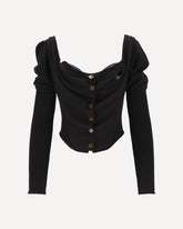 Cardigan Corsetto Bea - NERO | Base Blu