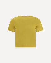 T-shirt piccola e a maniche corte n°267 tina - GIALLO | Base Blu