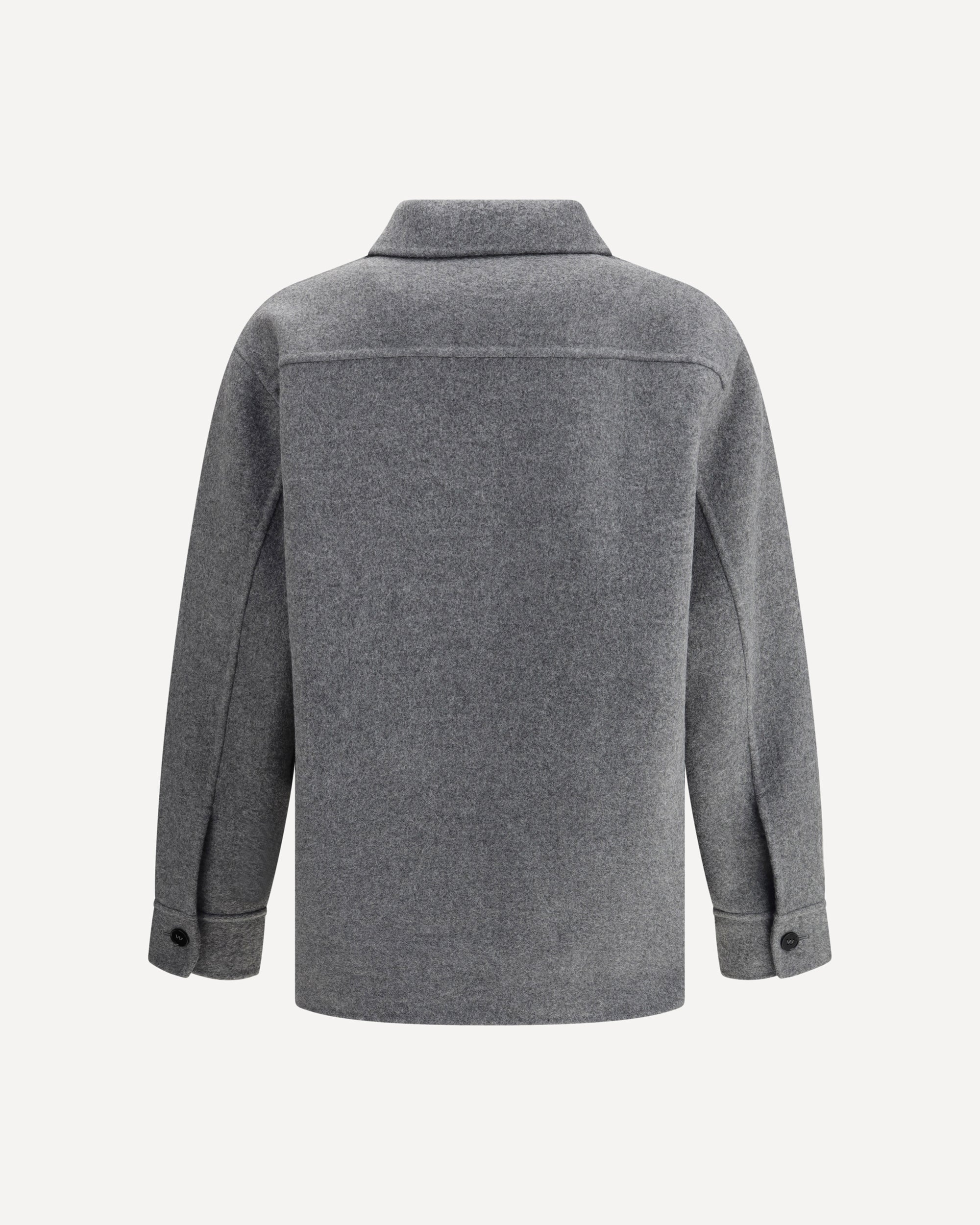 JIL SANDER Shirt Jacket GREY | Base Blu