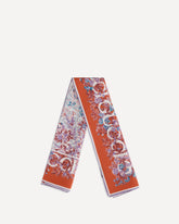 Printed silk Twill Scarf - MULTICOLOUR | Base Blu