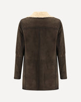 Emilio suede Jacket - BROWN | Base Blu