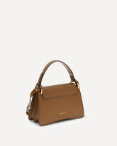Small C-Me Handbag - BROWN | Base Blu