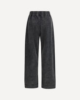 Embroidered Pants - BLACK | Base Blu