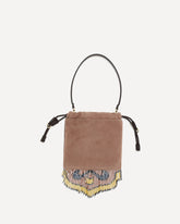 Kalispera Handbag with beads and fringes - MULTICOLOUR | Base Blu