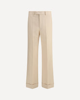 Virgin wool Pants - BEIGE | Base Blu