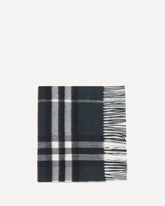 Cashmere Check Scarf - GREEN | Base Blu