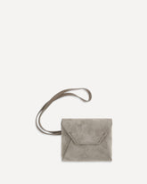 Suede Bag Charm - GREY | Base Blu