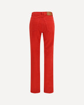 Cotton denim Pants - RED | Base Blu