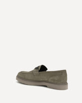 Leather Loafers - BEIGE | Base Blu