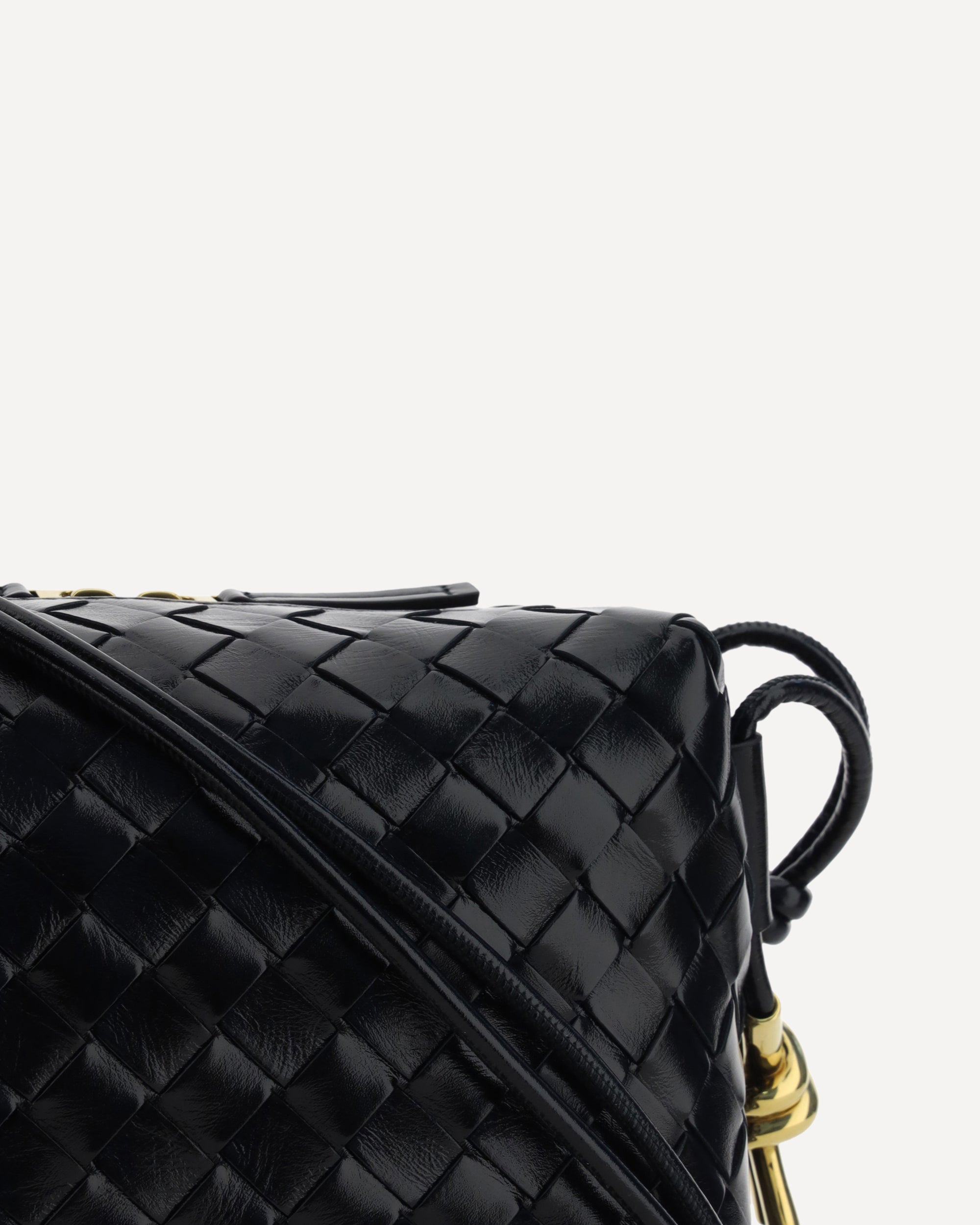 BOTTEGA VENETA Loop Shoulder Bag BLACK | Base Blu