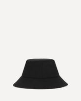 Cappello a Secchiello con logo - NERO | Base Blu