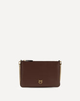 Leather Shoulder Bag - BORDEAUX | Base Blu